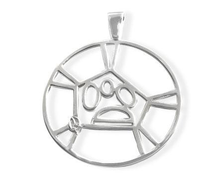 Classic Guitar : Cello Hoop Pendant