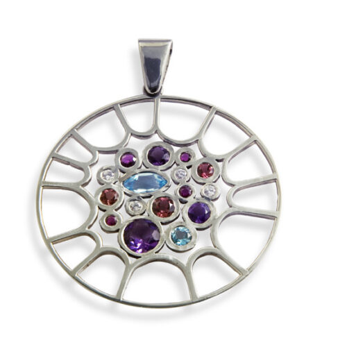 Calypso Tenor Ring with Gemstones