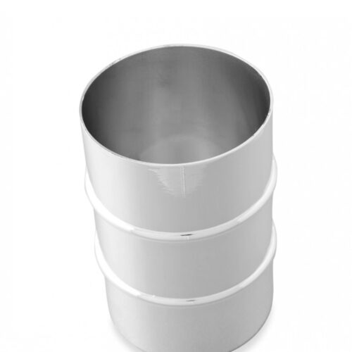 Silver Finish Bass Drum Pencil Cup