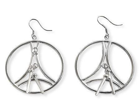 Classic Bass Hoop Earrings