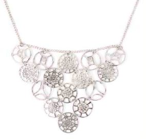 Classic Hoop Bib Necklace