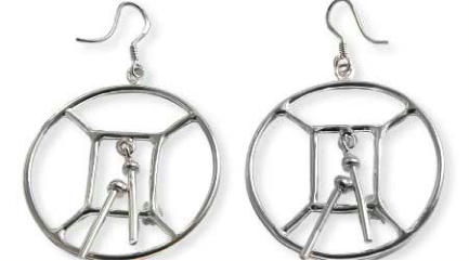 Classic Tenor Bass Hoop Earrings