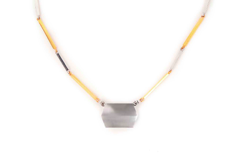 Movement Rack Panel Necklace