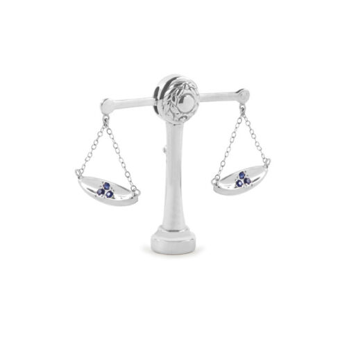 Scale of Justice Pin